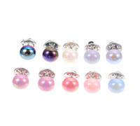 HEMOTON 10pcs Creative Mini Alloy Brooches for Shawl and Scarf, Compact and Easy to Wear Clothes Decorative Pins, Stylish and Versatile Accessories for Harvest Festival and Random Color