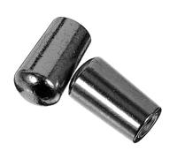 HEMOTON 10pcs Guitar Tip Metal Guitar Cap Toggle Cap Tips Toggle Electric Replacement Parts