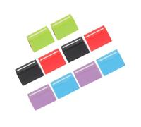 HEMOTON 10pcs Mixer Fader Knob Caps Set with 4mm Inner Hole, Multi-color Slider Button Replacement for Audio Mixer Console, Suitable for Dj Decks and Studio Equipment