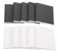 HEMOTON 10pcs Self-Adhesive Sponge Weatherstripping Tape for Door and Window Frame Seals, Practical and Easy Installation, for Stopping Cold or Hot Air Drafts