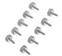 HEMOTON 10pcs Vernier Calipers Locking Screws Metal Thumb Screws for Precision Measurement with Comprehensive Compatibility and Easy Installation Silver for Quick Replacement