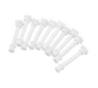 HEMOTON 10pcs Vintage European Style Mini Roman Pillars Roman Pillar Statues for Wedding Decorative Column