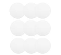 HEMOTON 10pcs White Curved PC LED Light Diffuser Film for Downlight, Anti-diffusion and Damage Prevention in Hot Environments, Ceiling Light Cover for Enhanced Lighting Performance