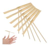 HEMOTON 10pcs Wooden Balance Dragonfly for Bamboo Physics Science with Original Wood Color Educational Flying Model for Brain Development and Skill Learning