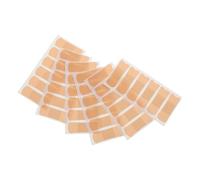 HEMOTON 120pcs Brown Cloth Nasal Strips, Sleep Strip with Strong Adhesion that Fits Lip and is Not Easy to Fall, Breathing Aid for Comfortable Night Sleep