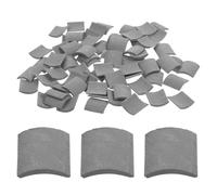 HEMOTON 120pcs Dollhouse Roof Tiles: 1:16 Scale Miniature Pottery Clay Tiles DIY Bricks Mini House Props For Garden Micro Landscape Diorama Model Building