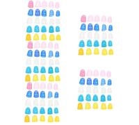 HEMOTON 125pcs Silicone Guitar Finger Guards for Fingertip Protection Fingertip Protectors for Guitar Playing Helps Reduce Pain and Soreness during Practice Sessions