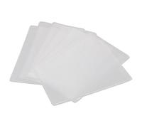 HEMOTON 12pcs Bus Pass Holder Matte Polish Identity Holder
