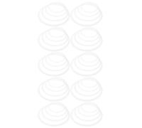 HEMOTON 12pcs Drum Head Dampening Rings for Drum Sound Control Mutes Noise Reduction Rings Drumming Dampeners for Jazz Rock Practice