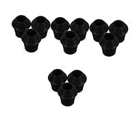 HEMOTON 12pcs Drum Stand Feet Pads for Snare Drum Rack Rubber Feet for Hardware Easy Installation and Replacement for Percussion Support