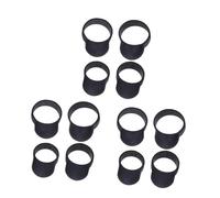 HEMOTON 12pcs Ethereal Drum Finger Covers Silicone Finger Protectors for Hand Pan Drum for Knocking Playing for Beginners