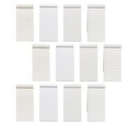 HEMOTON 12pcs Mini Planning Handbook Notepads with Kraft Paper Cover, Portable Schedule Book for Education and Birthday, Compact Efficiency Notepad and Teenagers