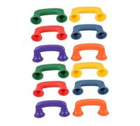 HEMOTON 12pcs Phone Realistic Whisper Phones for Speech Therapy and Reading Fluency Aid Interactive Pretend Play for Adults Classroom Engagement and Learning Tool