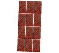 HEMOTON 12pcs Violin Bow Skin Sleeves for Bow Making Accessories Professional Grip for Musical Equipment Accessory Color Style