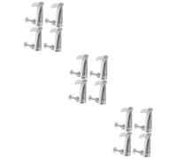 HEMOTON 12pcs Violin Fine Tuner String Instrument Adjuster for Violin Tuners String Fine