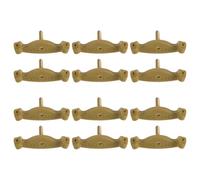 HEMOTON 12pcs Violin Shoulder Rest Feet Rubber Claw Replacement Pads for 1/10-1/8-1/4 Size Violins Ergonomic Rubber Support Claws Reducing Shoulder Pressure Easy Adjustment
