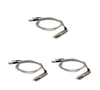 HEMOTON 15pcs Piezo Pickup Stick Bar for Guitar Pickup Stick Passive Piezo Rod for Acoustic Guitars Cigar Box Use