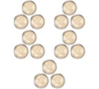 HEMOTON 15pcs Trumpet Valves Finger Buttons Replacement Trumpet Key Caps for Musical Supplies Wind Instruments Accessories Use as Repairing Button