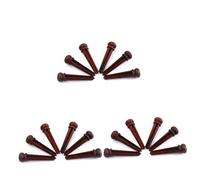 HEMOTON 18pcs Acoustic Guitar Bridge String Pegs for Folk Instruments Easy to Install Sound Clarity Replacement for Worn Guitar Parts