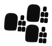 HEMOTON 18pcs Microphone Sponge Covers Soft Protective Windscreen for Handheld Mics Noise Reduction for Ktv Conference Rooms and Stage