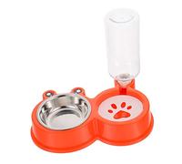 HEMOTON 1Pc Automatic Pet Bowl Durable Cat Food Feeder Water Dispenser for Compact Prevents Spills for Happy Dining Experience