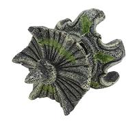 HEMOTON 1Pc Decorative Shrimp House Pavilion Simulated Landscape Pavilion Model for Fish Tank Premium Resin Aquarium Decor Provides Hiding Place for Fish and Shrimp No Deformation Fading