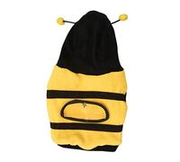 HEMOTON 1pc Pet Cosplay Bee Costume for Dogs and Cats Unique Party Apparel for Halloween Comfortable and Durable Outfit for Pets Creative Photography Prop