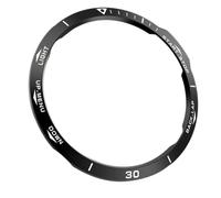 HEMOTON 1pc Stainless Steel Watch Bezel Ring for Anti-scratch Protective Cover with Precision Fit Polished Metal Frame for Smartwatch and Style