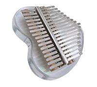 HEMOTON 1set Key Acrylic Finger Piano for Beginners Portable Kalimba Tuning Hammer and Storage Box Ethereal Sound Easy to Play for Boys and Girls and Adults