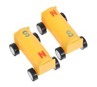 HEMOTON 1Set Magnetic Car for Educational Science Experiment Vehicle for Early Learning Engaging Stem Physics Kit for Creative Play with Polar Magnetism