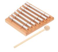 HEMOTON 1set Meditation Classroom Chime Mallet Tone Percussion Instrument for Yoga Sound Healing and Classroom Management Base and Design