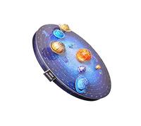 HEMOTON 1set Planet Model Jigsaw Puzzle Solar System Educational Play for Boys and Girls and Adults Hands Fun for Recognition and Coordination Skills