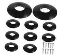 HEMOTON 1set Portable Guitar Tuner Washer Replaceable Tuner Peg Spacers Screws for Improved Sound and Playability and Easy to Install for Acoustic and Electric Guitars