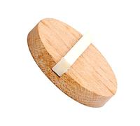 HEMOTON 1set Resonator Biscuit Bridge and Nut Replacement for Guitar Easy to Install Maple Biscuit Saddle for Acoustic Guitar Makers and Luthiers Tone and Elegance