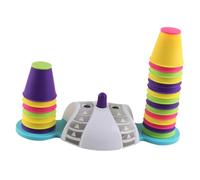 HEMOTON 1Set Stylish Stacking Educational Fun for Lightweight and Portable Develops Hand Eye Coordination Color Recognition for Early Learning Activities