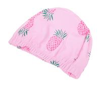 HEMOTON 1set Swim Cap Flexible Cloth Swimming Hat for Non Slip Design for Boys Fun Pineapple Pattern for Swimming Bathing Activities 2pcs