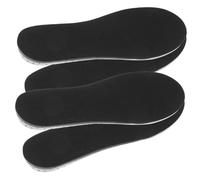HEMOTON 2 Pairs Lightweight Height Increasing Shoe Insoles with Memory Foam Cushion Invisible Heel Lift Pads for Men Women Comfortable Reusable Inserts for Sports Sneakers and Daily Wear