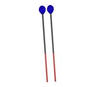 HEMOTON 2 Pcs Colored Carbon Fiber and Cotton Thread Percussion Sticks with Good Toughness, Not Easy to Deform for Marimba and Xylophone Instruments