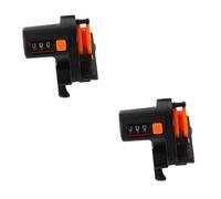 HEMOTON 2 pcs Fishing Line Measurer Tool Durable Plastic Fishing Supplies with Numerical Display for Accurate Measurement Compact and Lightweight Design