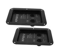 HEMOTON 2 Pcs Speaker Connectors with Iron Speaker Junction Box Terminal for Easy and Stable Connections Compatible with Different Setups and Occasions Accessories
