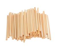 HEMOTON 200pcs Natural Pollination Bee Tube Empty Reed Tubes for Mason Bee Hive Replacement Nesting for Outdoor Beekeeping Supplies