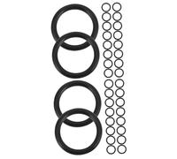 HEMOTON 200pcs Rubber o Shape Sealing Rings for Guitar Accessories Nitrile Rubber Knobs Stable Installation for Instrument Maintenance and Emergency Replacement