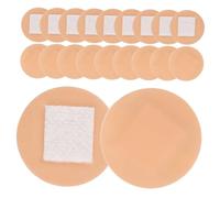 HEMOTON 200pcs Small Round Bandages Breathable Adhesive Patches for Fingertip and Knuckle Wound Care Transparent Flexible Skin Spot Cover for Sports and Everyday Injury Protection