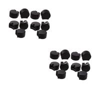 HEMOTON 20pcs Clarinet Thumb Rest Cushion Rubber Finger Rest Clarinet Instrument Accessory for Comfortable Playing during Music Practice Sessions