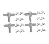 HEMOTON 20pcs Drum Set Wing Screws Fasteners for Cymbal Installation and Easy to Use Drum Top Screws Essential Accessories for Drummers