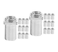 HEMOTON 20pcs Drum Swivel Nuts for Floor Drum Screw Parts Inner Diameter for Snare and Tom Essential Accessories for Maintenance and Repair
