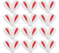 HEMOTON 20pcs Ear Hairpin Making Accessories for Crafts Hair Clips for Easter Celebrations and Creative Projects