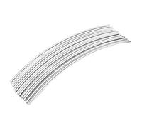 HEMOTON 20pcs Guitar Fret Wire Curved Metal Fret Wire for Acoustic Guitars Fingerboard Replacement Supplies