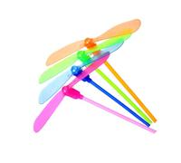 HEMOTON 20pcs LED Glowing Flying Dragonfly for Interactive Parent Fun Safe Lightweight Design Random Color for and Birthday Random Color