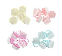 HEMOTON 20pcs Nail Cleaning Brushes for Thorough Nail Cleaning, Lightweight Plastic and Nylon Material, Stylish Design for Home Manicure Sessions and Travel
